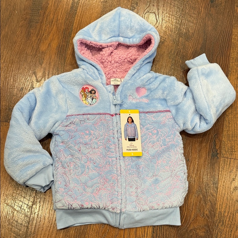 Disney Princess Plush Hooded Jacket